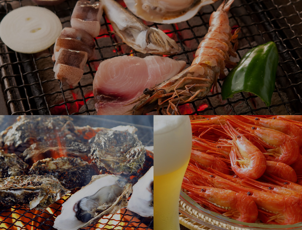 A trip to get a thorough taste of delicious seafood and sea ingredients