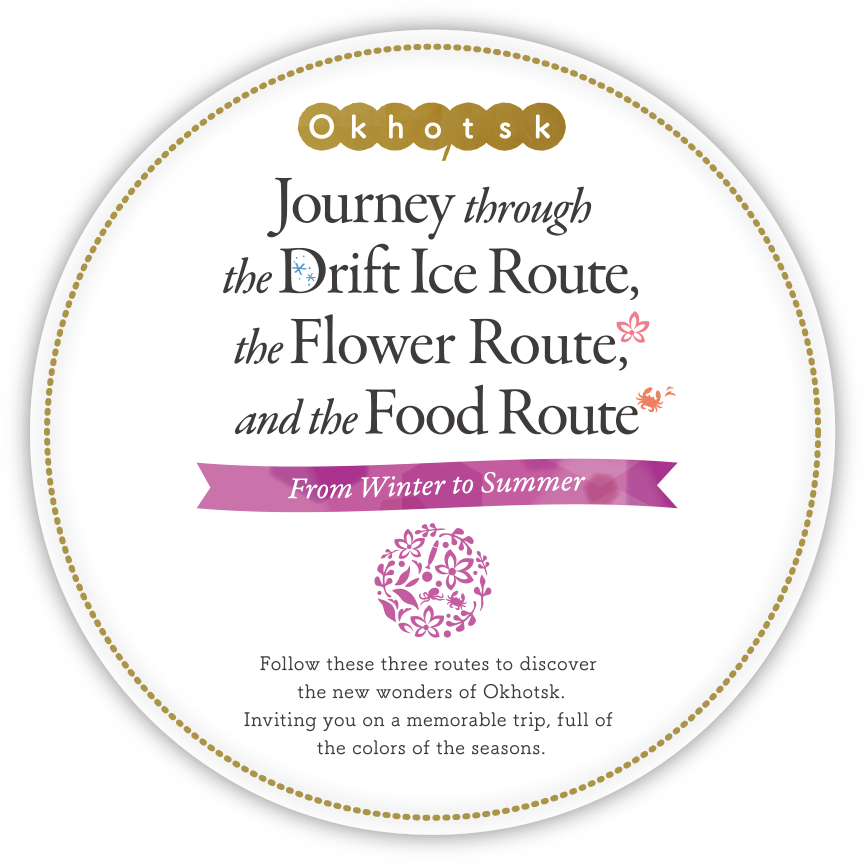 Okhotsk From Winter to Summer Journey through the Drift Ice Route, the Food Route, and the Flower Route